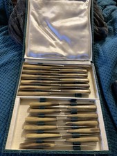 coffret couteaux ancien -