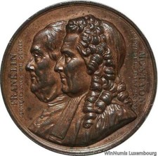 V7626 Rare Medal USA Society