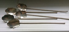 Lot de 5 longues cuilléres en