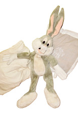 MAGNIFIQUE PELUCHE BUGS BUNNY 75 CM AVEC LES OREILLES