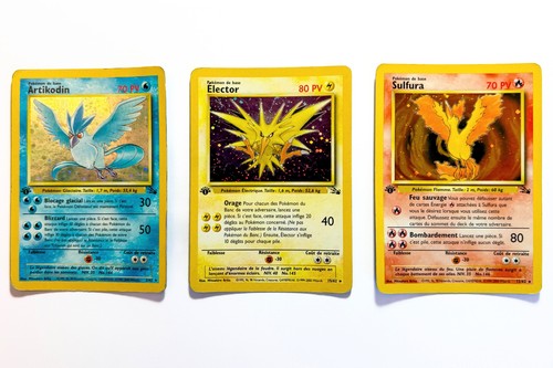 Lot pokemon holo - 3, edition