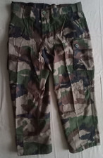 PANTALON TREILLIS MILITAIRE FRANCE CAMOUFLAGE CHASSE