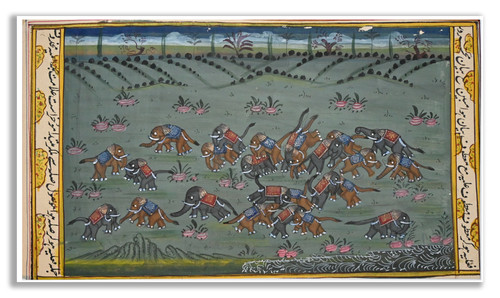 Petite caravane éléphant