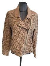 Très Beau Blouson Perfecto Dentelle Coton Ikks 40/42 Tbe