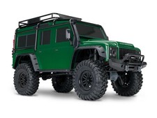 Traxxas TRX-4 LR Defender 4x4 vert RTR Crawler Clipless Brushed sans batterie...