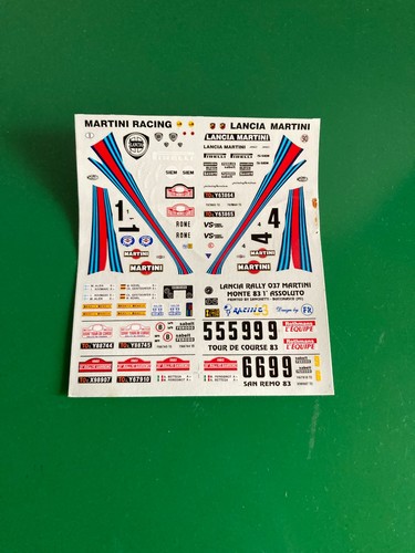 Decal racing 43 lancia - decal,