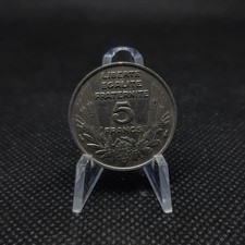 5 francs France 1933 - Bazor, TB+, sous pochette