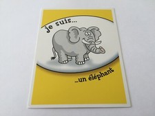 Carte je suis un éléphant