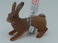 FIGURINE ANCIENNE PVC BULLY ANIMAL LIEVRE LAPIN