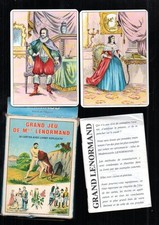GRAND JEU DIVINATOIRE DE MLLE LENORMAND 54 CARTES avec LIVRET voyance cartomanci