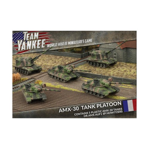 Amx tank platoon - amx-30,