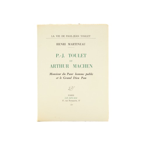 Henri martineau toulet et - martineau:,
