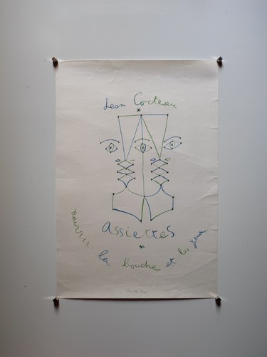 Jean cocteau affiche - cocteau,