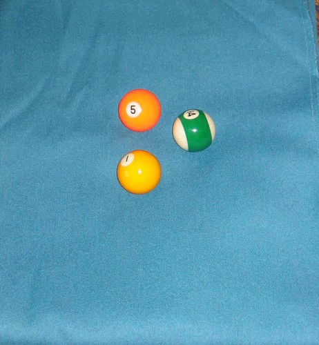 Toile table billard - de,