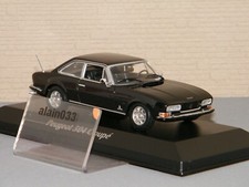 PEUGEOT 504 COUPÉ 1976 Grey Metallic MINICHAMPS 1/43 Ref 940112121