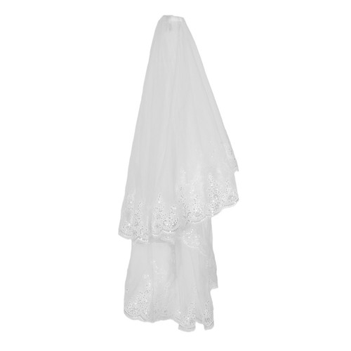 Voile mariée simple - de,