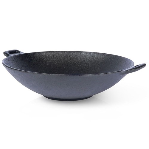 Poêle wok fonte litina 30 - wok,