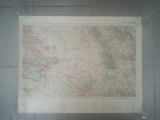 ym06 carte état major TBE WW2 Reims Mourmelon Chalons tirage 1941 au 1:200 000