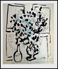 Marc Chagall : Le bouquet noir