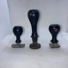 Anciens Tampons Contributions Indirectes Aunac / Charente + 2 Angoulême Charente