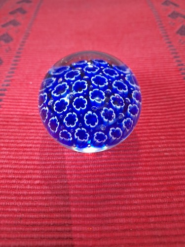 Boule verre millefiori - verre, presse