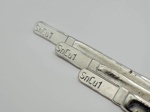 étain sncu0 barres 100g - Étain, 100g-1kg