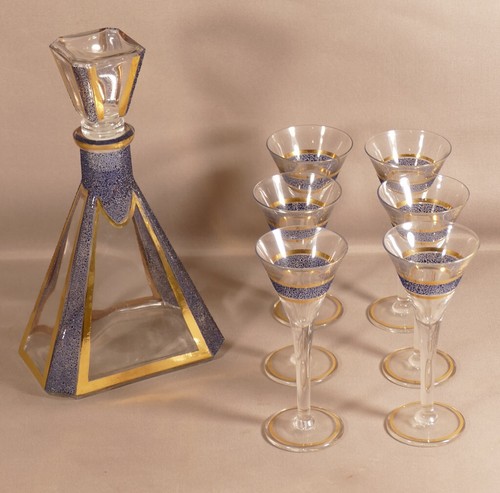 Carafe verres à - verres, alcool