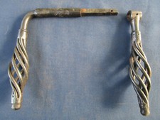 2 grosses poignées fer occasion porte portail portillon carré de 8