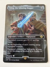 String, The Glinting Dagger - The Lord Of The Rings - Borderless