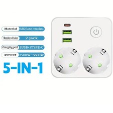 Multiprise murale 2 prises