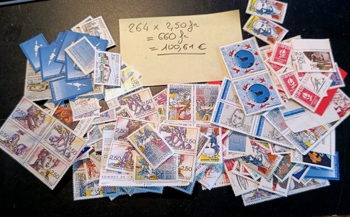 Lot 264 timbres - timbres, neufs