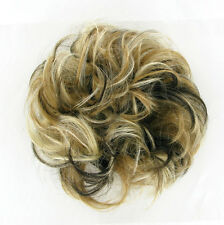 chouchou chignon cheveux blond