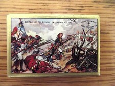 BOITE SCELLEE 100 PLUMES  SERGENT MAJOR SUPERIEURE BATAILLE DE RIVOLI 