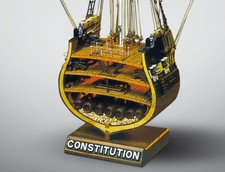 Dusek Mamoli MV32 Section Maestra Constitution, Bois Model Kit , Échelle 1:93