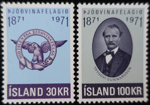 Timbres islande société - d',