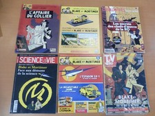 RARE  LOT  BLACK & MORTIMER   REVUE , PUB   / VOUS ACHETEZ CE QUE VOUS VOYEZ !