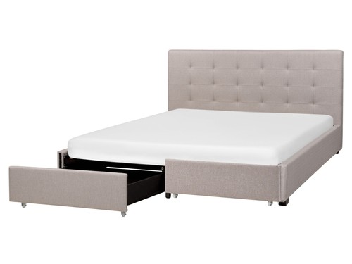 Lit double 160x200 tissu - 160x200, cm