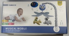 YUNGCHI Baby Musical Crib