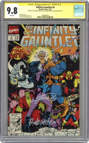 Infinity gauntlet cgc 9 - gauntlet,