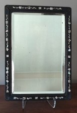 Ancien psyché de table miroir