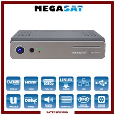 Récepteur Satellite Megasat IQON force 2 Linux Enigma2 CI Full HD