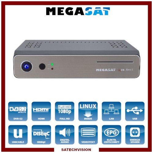 Récepteur satellite megasat - récepteur,