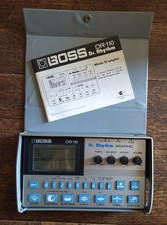 Boss Dr 110 Dr Rhythm Analogue Vintage Drum Machine, original casing and notice
