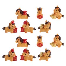  12 Pcs Ornements De Poney