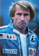 photo signée Jacques Laffite Ligier F1 Formule 1 1986