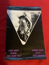 Dossier de presse »FEMME MARIÉE CHERCHE JEUNE HOMME SEUL »1971-VROUW-EROTISME 
