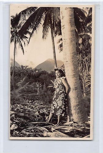 Polynésie femme tahitienne - polynÉsie,