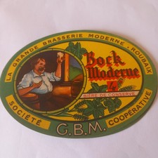 Ancienne étiquette bière