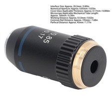 Achromatic objective brass 60x - achromatic,