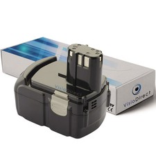 Batterie 14.4V 2000mAh pour Hitachi DS14DVB2K DS14DVF DS14DVF2 DS14DVF3